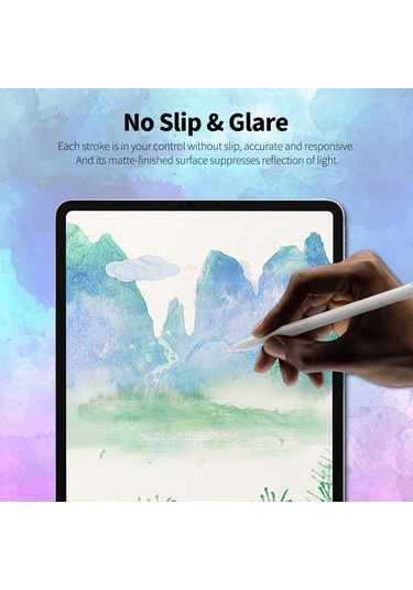 Mufunye İpad Uyumlu 11/10.9 İçin Manyetik Kağıt Hissetimli Filmi - Parlaklık Engeli, Dokunmatik Duyarlılık, Tekrarlı Kullanım