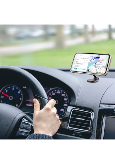 Autoware Araç İçi Telefon Tutucu 6 Cm 6 Cm 1,5 Cm Siyah