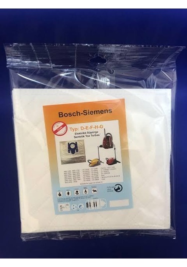 Bosch Uyumlu- Süpürge Torbası