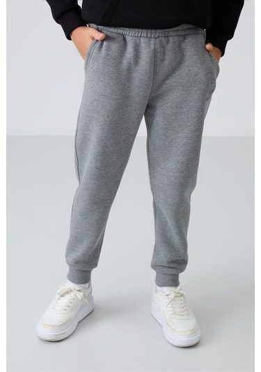 Tommy Life Gri Melanj Pamuklu Kalın İçi Tüylü Yumuşak Dokulu Standart Fit Nakışlı Erkek Çocuk Eşofman Alt - 11 Gri Melanj Tommy Life Gri Melanj Pamuklu Kalın İçi Tüylü Yumuşak Dokulu Standart Fit Nakışlı Erkek Çocuk Eşofman Alt - 11 Gri Melanj