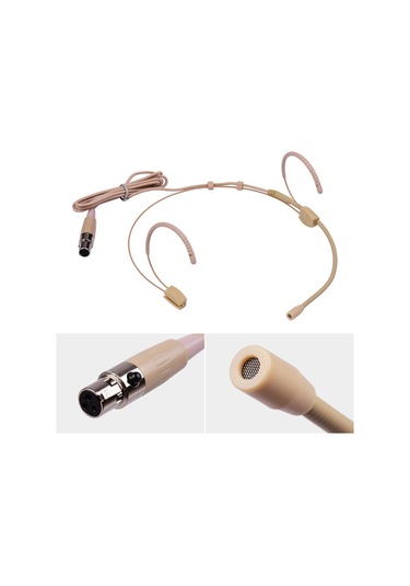 İyi Kalite Kulaklık Mikrofon Kondansatör Mikrofon 4-pin Mini Xlr Fiş Kablosuz Vücut Paketi Vericisi İçin