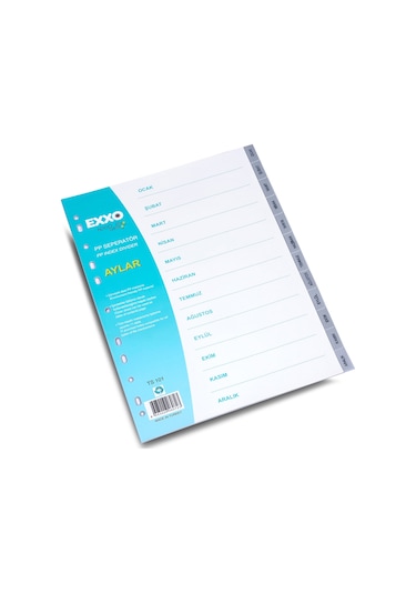 Exxo Ayraç Aylar Ocak-aralık - 4 Adet