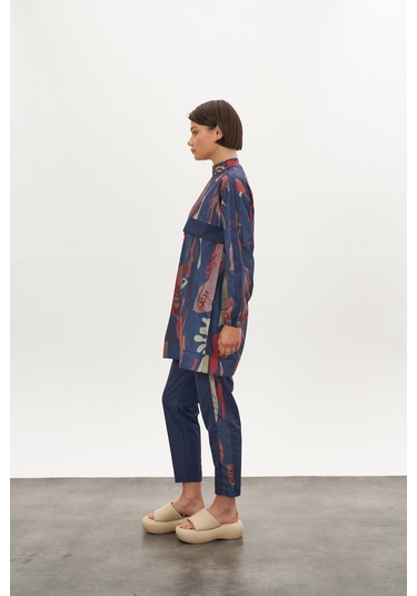 Lia Desen Tesettür Mayo Mavi Kısa Mavi