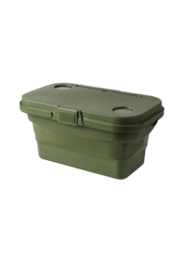 Homyl Katlanabilir Piknik Sepeti Taşınabilir Araba Yıkama Yeşil