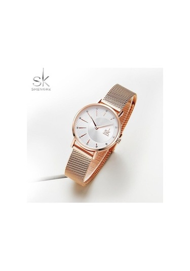 Novahub Moda Gümüş Kadranlı Kadın Kuvars Saat, Ayarlanabilir Milan Kayışı, Şık Ve Rahat Gümüş