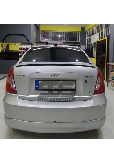Sts Oto Aksesuar Hyundai Accent Era Bagaj Üstü Spoiler Bagaj Çıtası Piano Black