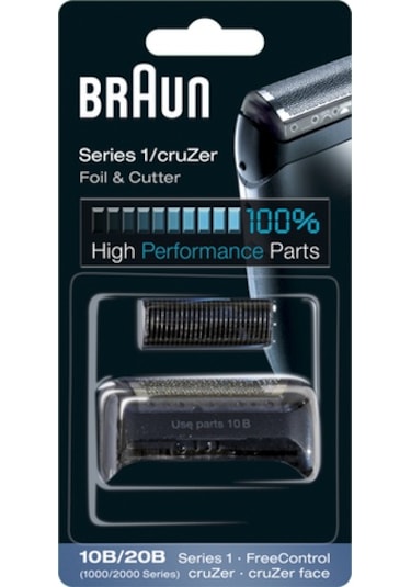 Braun Series 1 Foil & Cutter 10B-20B Yedek Başlık