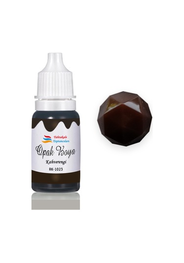 Epoksi Reçine Opak Boya Pigment Opak Epoksi Boyası 20 Ml Kahverengi - 1023