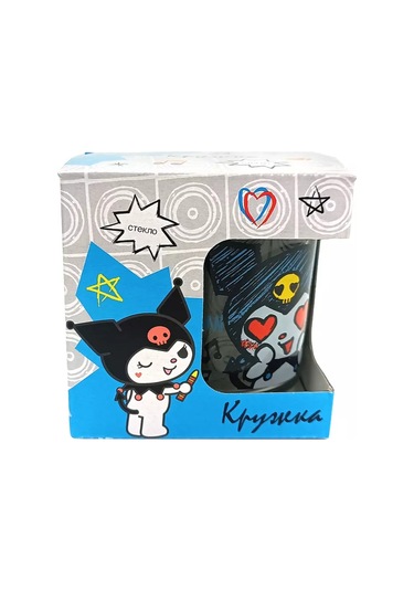 Nd Plej Kuromi, Rock 230 Ml Cam Çocuk Çay Bardağı 223066045 MAvi