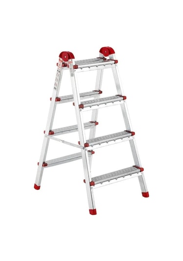 İsem 4+4 Basamak Çift Çıkışlı Ekstra Kalın Profil Merdiven