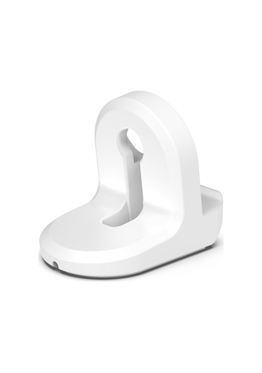Huami Amazfit Active / Bip 5 / Bip 3 İçin Şarj Standı Silikon Şarj Tabanı Tutucu Kablo Dahil Değil - Beyaz