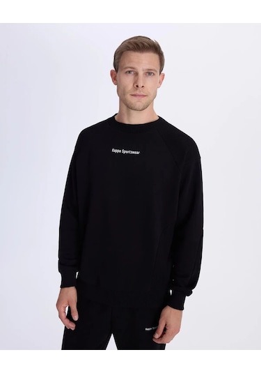 Kappa Authentic Alec Erkek Sweatshirt Kap.32232fw Sİyah
