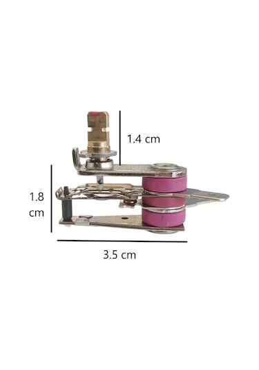 Arçelik Uyumlu Tost ve Ütü Makinesi Termostat  16 Amper Kısa Uyumlu