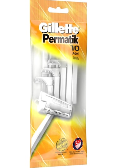 Gillette Permatik Tıraş Bıçağı 10'lu