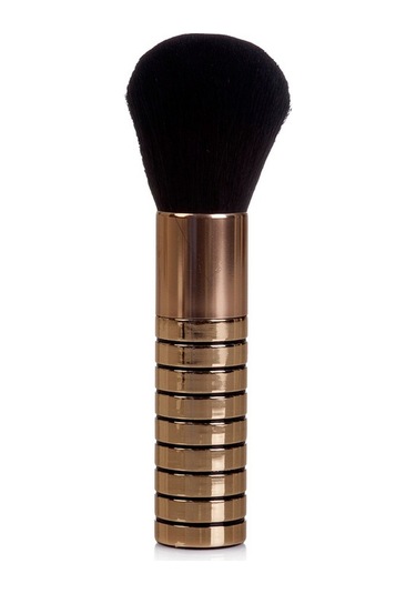 Kozel Lux Büyük Metal Pudra Fırçası Gold 109