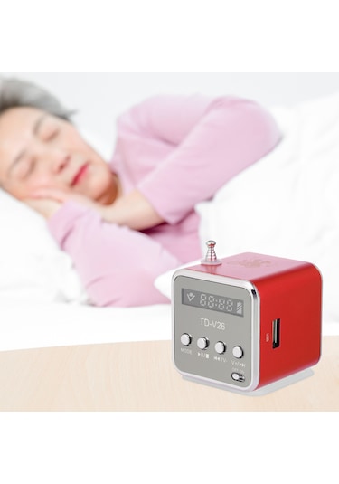 Konesam Siyah Taşınabilir Mini Hoparlör - Aux, Tf Kartı, Usb Ve Fm Radyo Desteği