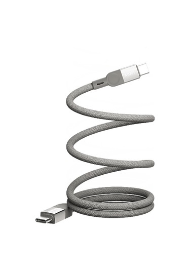 Momax DC35L Mag Link Usb-c To Usb-c 100W Usb2.0 Kablo Magnetic Titanium