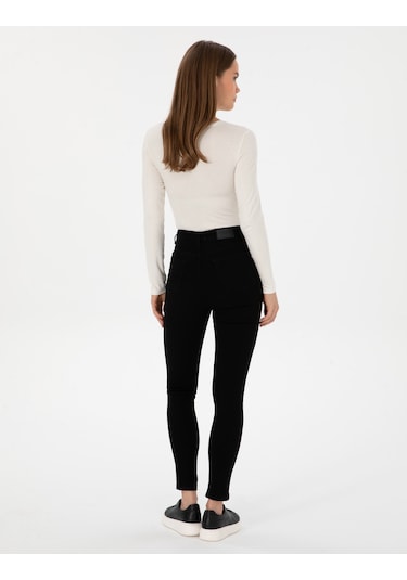Pierre Cardin Kadın Siyah Pantolon Jean 50317996-vr046 Siyah