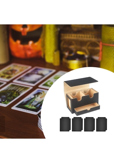 Suntek Kart Güverte Kutusu Oyun Kartı Kılıfı Oyuncak İç-haki