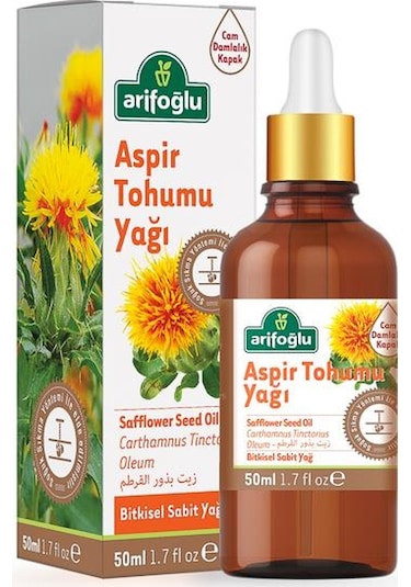 Arifoğlu Aspir Tohumu Yağı 50 ML