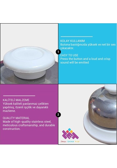 Zet Zeka Oyun-resepsiyon-restoran Zili Kaliteli Malzeme Ve Ses