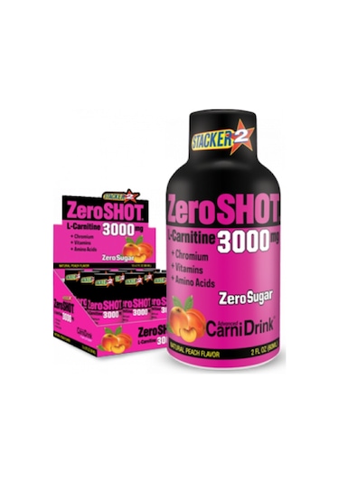 Zero Shot 3000Mg L-Carnitine 60 Ml.X 12 Adet & L-Karnitin