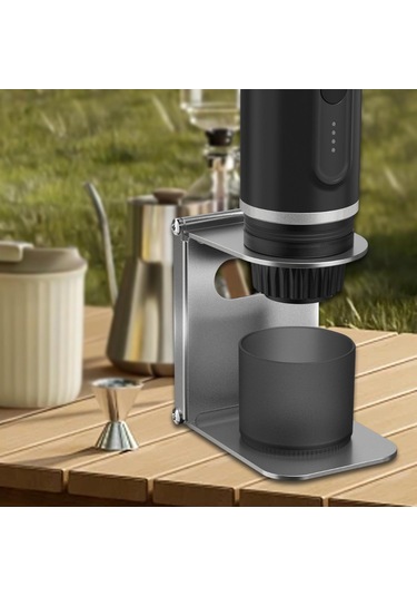 Homyl Kahve Damlatıcı Standı İstasyonu Rafı Yürüyüş Ofisi Için Gri