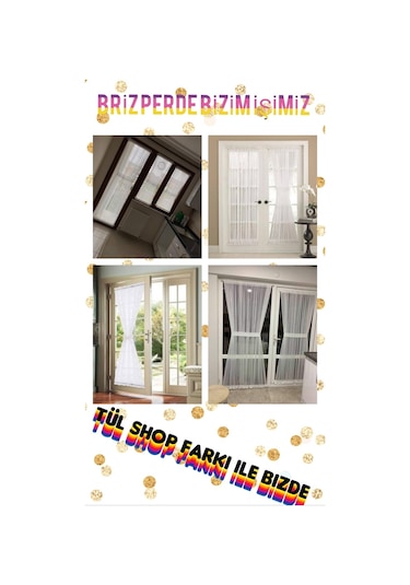 Briz Perde Çubuklu Kapı Ve Cam Perdesi Kolay Montaj Yeni Ürünler (372456454)