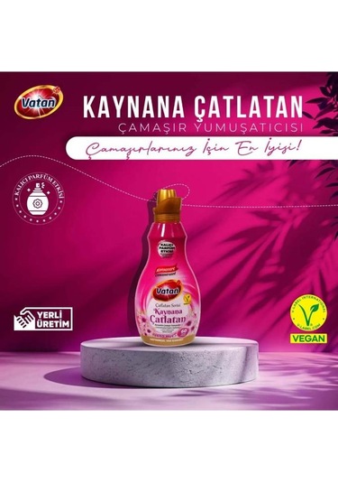 Vatan Kaynana Çatlatan Konsantre Çamaşır Yumuşatıcı 1440ml Tekli