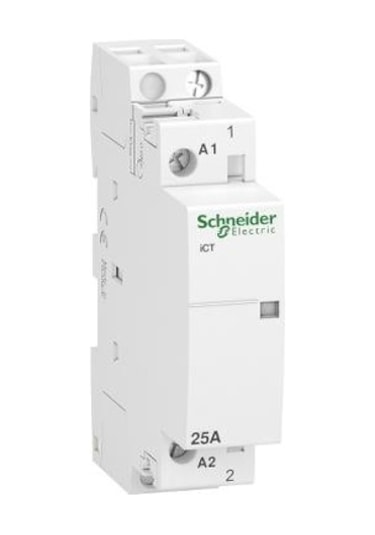 Schneider Electric A9c20731, 25 Amper, 1na, Sessiz Kontaktör, 230-240 Volt Ac, 1 Kutuplu