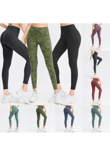 Skycity Kadınlar İçin Yüksek Bel Rahat Yoga Taytı - Nefes Alabilen, Esnek Ve Hızlı Kuruyan Spor Tights Açık Gri