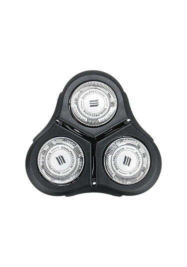 Geeksen Razor Üç Yüzer Bıçaklı Yedek Başlıklar Yıkanabilir Elektrikli Tıraş Başlıkları No-relco Rq11 2d Modelleri İçin Yedek
