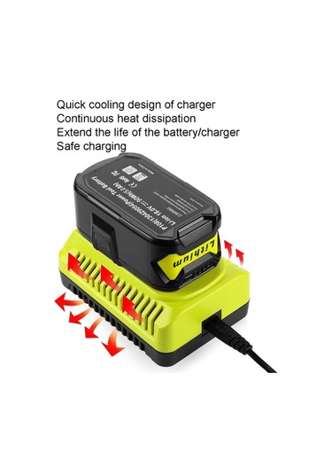 Tongxida Ryobı P117/p108 12-18v Akü Şarj Cihazı, Ab Fişi İçin