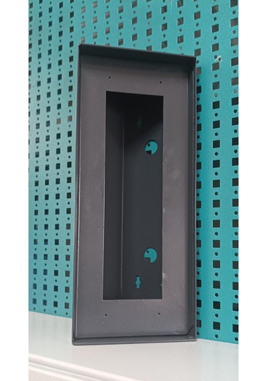 Açılı Diafon 15x35x10,5 Ap4 Zil Paneli, Metal Yön Çevirme Ve Koru