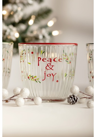 Clara 4'lü Su Bardağı Seti 290 Cc Renkli