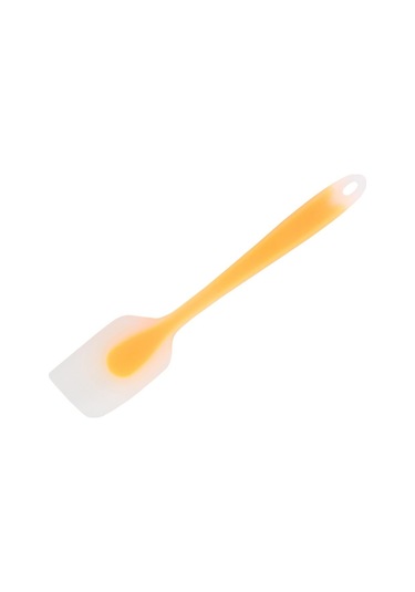 Sarı Isıya Dayanıklı Silikon Spatula Pişirme Krep Spatula Pişirme Omlet Mutfak Eşyaları Kauçuk Geniş Turner