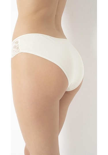 Kadın Dantelli 4'lü Karışık Renk Külot Asorti-3 C3t0n0o408 001