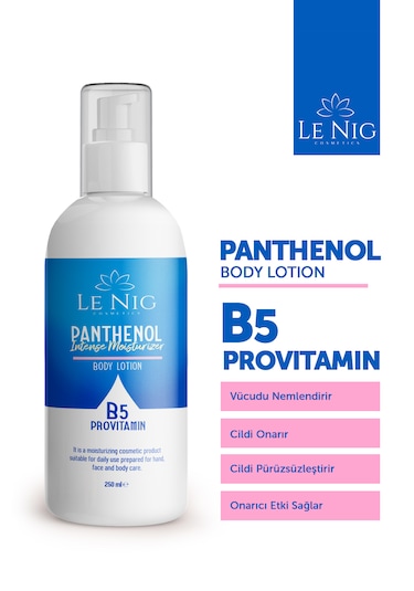 Le Nig Panthenol & B5 Provitamin Nemlendirici Vücut Losyonu 250 ML