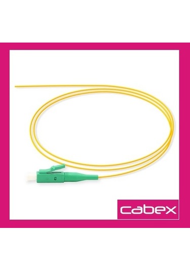 Cabex - 1 MT LC SM/APC 9/125 Singlemode Pigtail SM