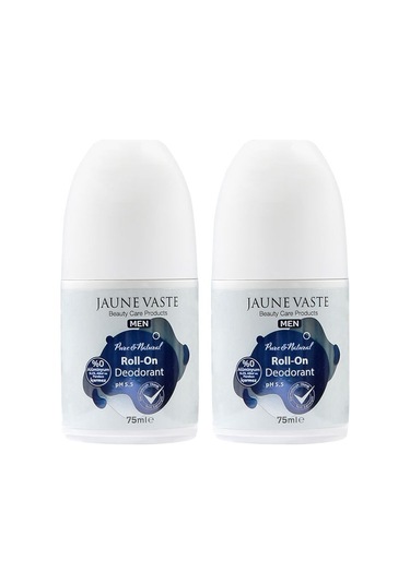 Jaune Vaste Pure & Natural Doğal Erkek Roll-On Deodorant 2 x 75 ML