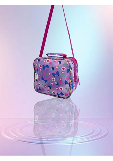 Relaxion Simli Frozen Desenli Thermal Beslenme Çantası 3323-12 Açık Pembe