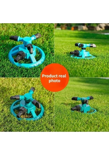 Besthome1 360 Derece Otomatik Döner Lichen Yağmurlama Memesi Su Püskürtme Sistemü 1 Adet 1 Adet