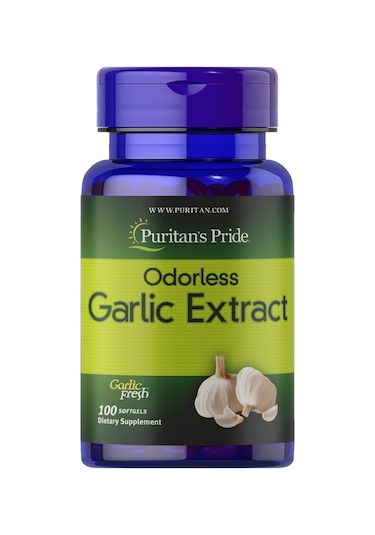 Puritan's Pride Odorless Garlic Extract 100 Kapsül