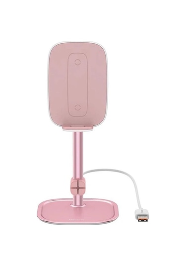 Baseus Literary 15w Kablosuz Şarj Masaüstü Telefon Tutucu Stand Wireless Şarj- 5775
