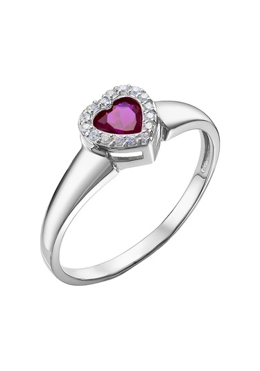 Main Dizzain 925 Gümüş Kalp Yüzük 48241600 Gri