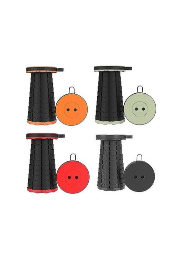 Bloomnest Taşınabilir Katlanır Tabure, Seyahat Koltuğu, Kamp Sandalyesi, Balıkçılık, Yürüyüş, Hafif Ve Kolay Kurulum Gri