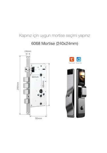 Cata Hd Görüntülü Kameralı Akıllı Kilit