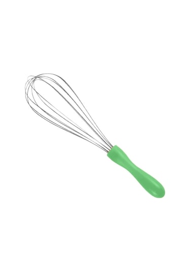 Mybru Paslanmaz Çelik Plastik Saplı El Çırpıcısı Blender Büyük Boy Yeşil