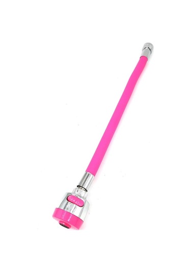 Oynar Başlıklı Tasarruflu Kubar Musluk Borusu ve Başlığı Pembe.