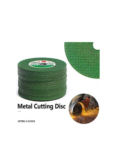 Samdoo "çift Katmanlı Çelik Kesme Diski - 107mm İnce Yapılı Metal Taşlama Tekerleği"